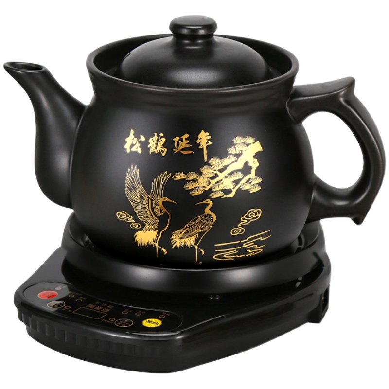 中药煲全自动熬药锅煮中药分体煎药壶中医壶煮药电砂锅家用熬药罐_虎窝淘
