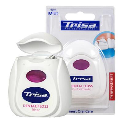 瑞士trisa优护膨胀牙线40米