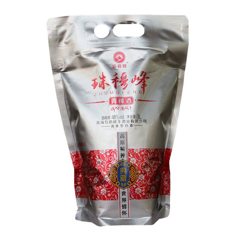 青稞酒珠穆峰典藏分装袋装度3L升