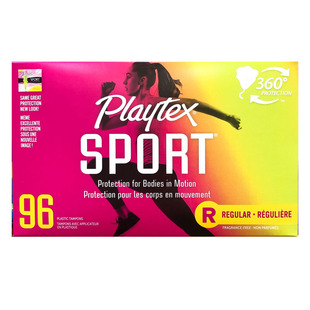 加拿大直邮代购Playtex Sport卫生棉条倍得适运动款导管式棉条