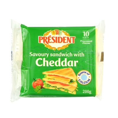 总统牌三明治200g法国切达奶酪