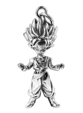 vantichi925银七龙珠动漫吊坠