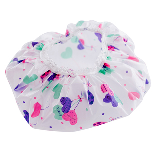 浴帽女款防水可爱洗澡头套一次性帽子发膜专用护理沐浴做饭防油烟