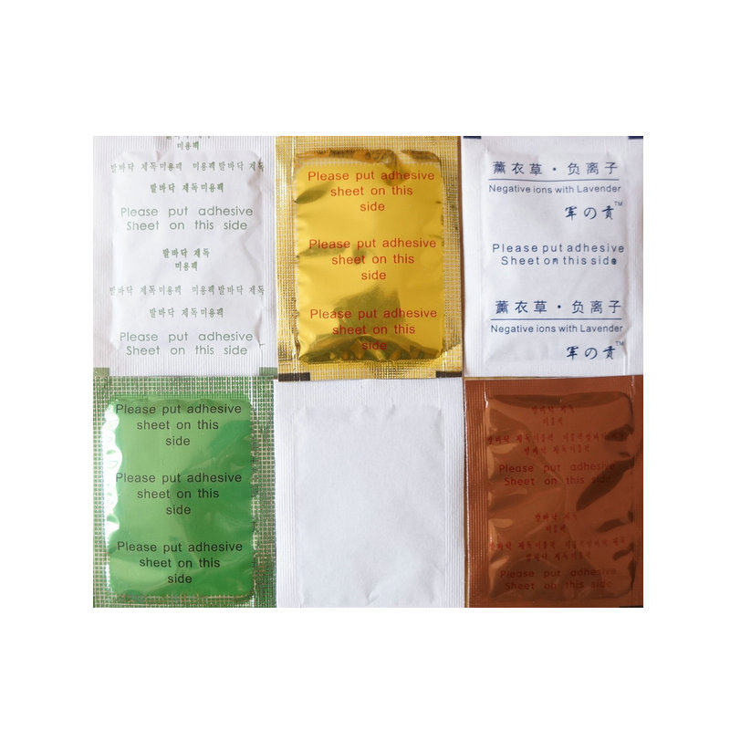 军之贡正品混装足贴12片脚贴足疗贴足部护理足心贴5组部分省包邮