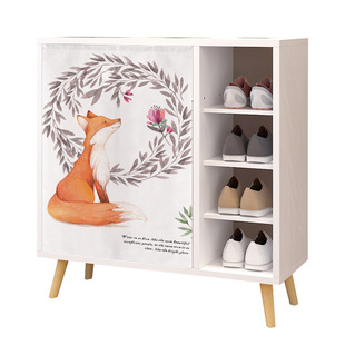 布帘遮挡帘柜子厨房书橱遮丑杂物货架魔术贴门帘衣柜拉帘镜子防尘