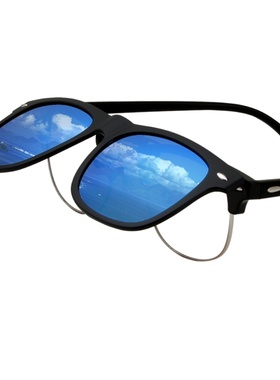 近视夹片式太阳镜司机开车