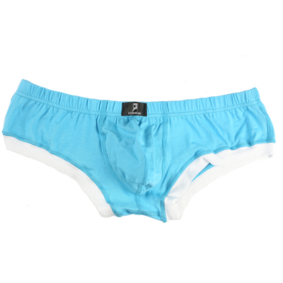 男士弹力全棉U凸设计四角内裤