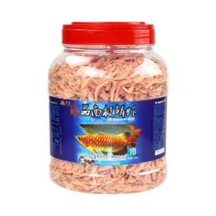 汇美博冠南极磷虾龙鱼饲料血鹦鹉饲料罗汉鱼粮热带鱼食虾干