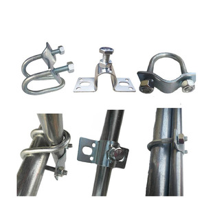 热卖猪用饮水器配件猪场水管固定管卡顶丝管卡管夹骑马卡活动卡扣