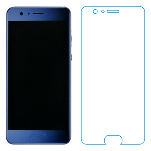 适用于华为荣耀9手机贴膜非全屏钢化膜Honor玻璃硬膜专用保护膜薄