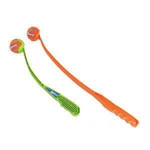 petmate宠物抛球杆狗大号抛球器狗狗互动玩具抛接挥球杆三色可选