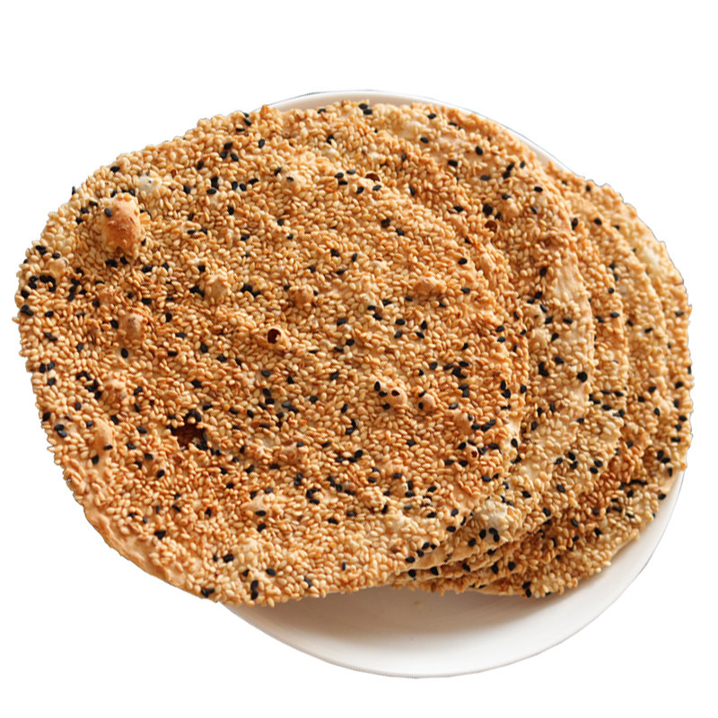 山东周村特产麻婆咸甜薄脆烧饼
