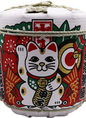 寿司店日式料理和风装饰酒樽酒桶