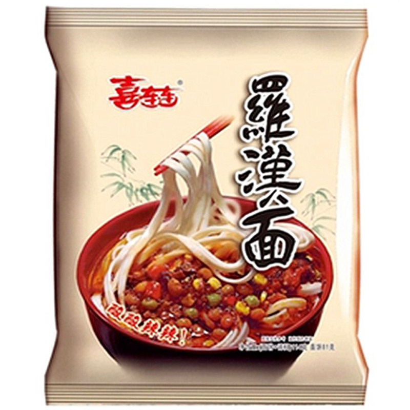 斋三味素食袋装方便面喜连连