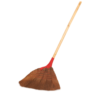 加大加厚老式手工扫把鬃毛棕丝