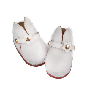 ICY小布娃娃OB24 licca怪高azone丽佳毛绒小兔子平底娃娃鞋子