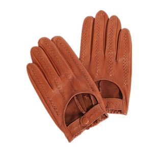 WARMEN秋季新款机车驾驶单皮手套男士真皮进口羊皮手套M063