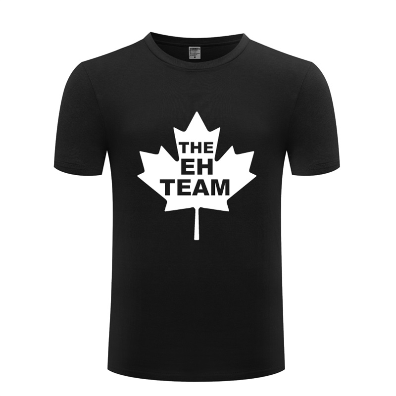 新款男式短袖T恤 The EH Team Canada Canadian Pride厂家直销