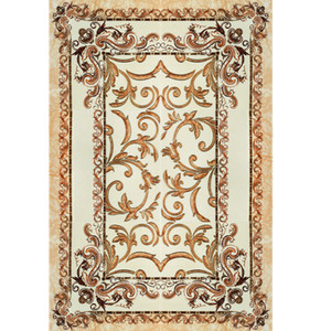 抛金砖拼花 抛晶砖拼图艺术玄关过道瓷砖 600/800客厅地毯地心砖