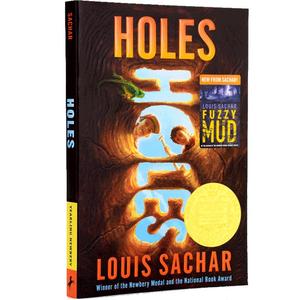 现货 Holes 别有洞天 洞 660L 纽伯瑞金奖 Louis Sachar 儿童文学 纽伯瑞 悬疑探险 英文原版 7-12岁 【中商原版】