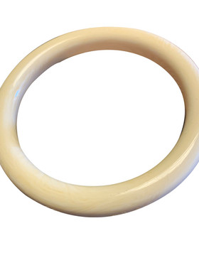 藏族猛犸象牙佛珠配饰贵妃手镯