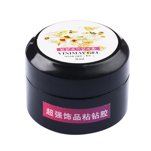 美甲超强饰品粘钻胶光疗专用透明店专用指甲贴钻的胶水加固剂牢固
