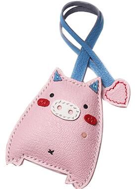 卡通小猪背包挂件钥匙扣手工制作