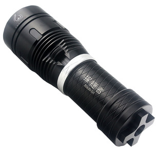 32650强光潜水手电筒黄白光专业水下夜潜灯户外防水充电锂电超亮