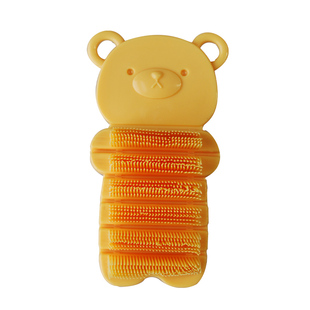 日本儿童软毛指甲缝洗手刷可弯曲不伤手宝宝洗手指甲刷清洁刷可爱