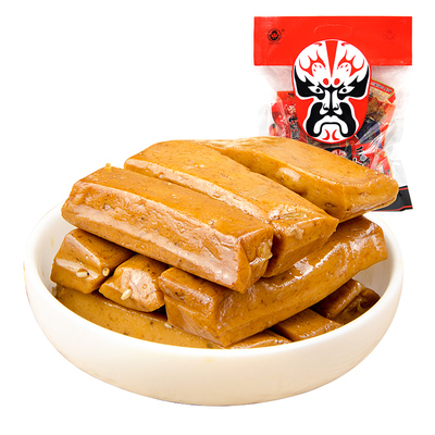 张飞传人q弹成都特产麻辣豆腐干