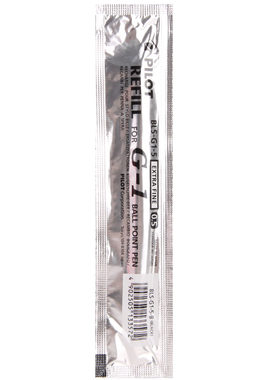百乐中性笔替芯BLS-G1-5 中性笔芯 0.5mm适用于百乐G-1中性笔