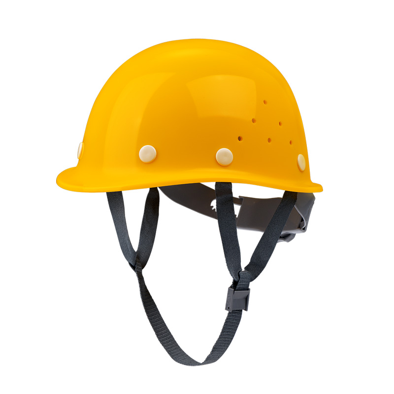 安全帽工地头盔劳保建筑工程电力工人玻璃钢头盔防紫外线晒遮阳帽