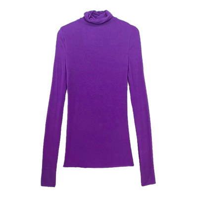 新款韩版高领打底百搭紧身T恤