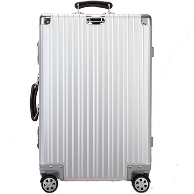 高端定制镁铝合金属旅行箱万向轮