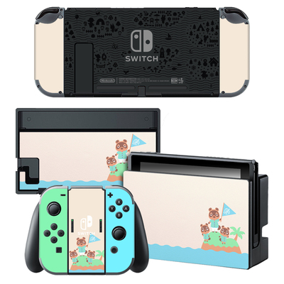 Switch/OLED动物之森贴纸
