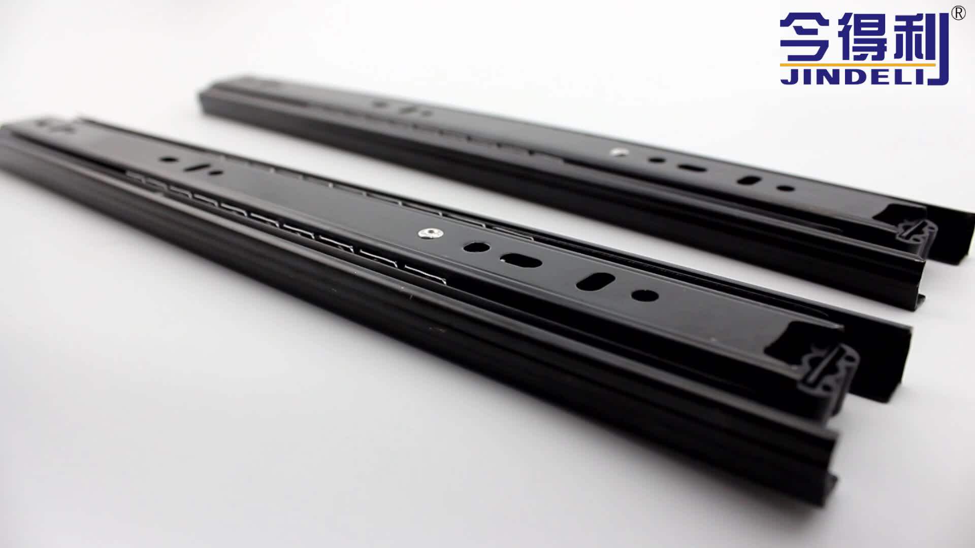 2018 Hot Sale Wholesale Cheap Price Threefold Slide Drawer Runner Kitchen Drawer Slide