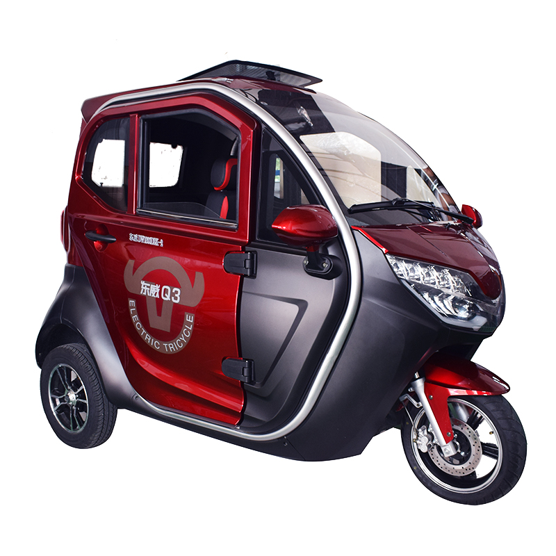 東威Q3電動(dòng)三輪車全封閉可上牌城市休閑電動(dòng)車工信部目錄車型暖風(fēng)