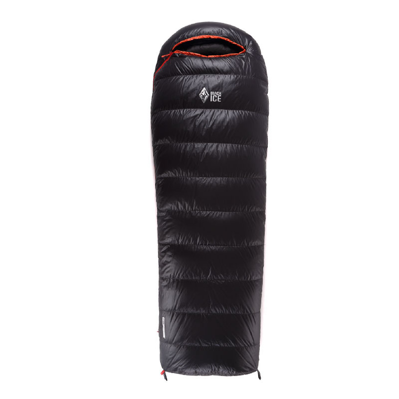 黑冰A400/A700/A1000/A1500 A系列鸭绒成人单人信封户外露营睡袋