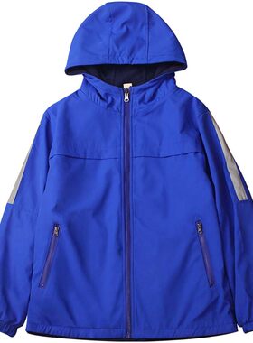 胖童外套两面穿加绒12胖孩子15岁