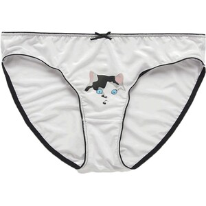 棉花共和国女士内裤春夏季 少女低腰性感莫代尔女款学生三角内裤