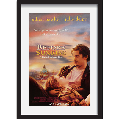 爱情风墙壁有框挂画电影海报