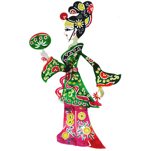 民间特色手工艺品皮影戏道具故事人物套装送外国人的中国礼物