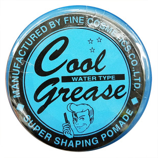 日本G水基男士发蜡210g 大公鸡持久定型发油复古油头 COOL GREASE