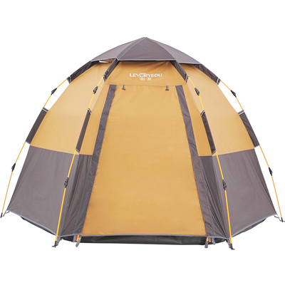 暴雨全自动六角超轻便帐篷户外