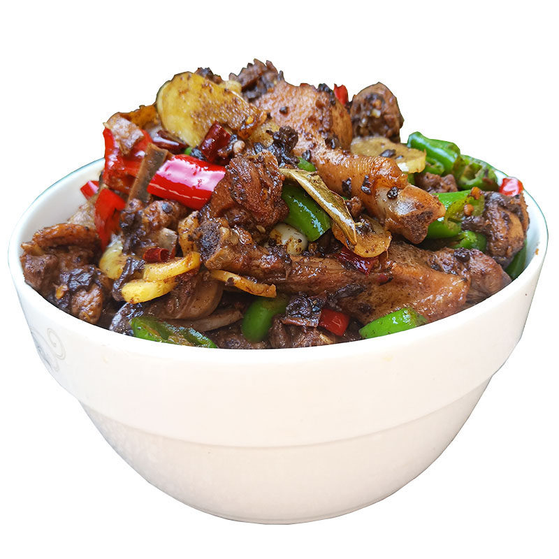 湘西特产芷江鸭永州血鸭血浆鸭现炒现发一整只土鸭土麻鸭私房菜