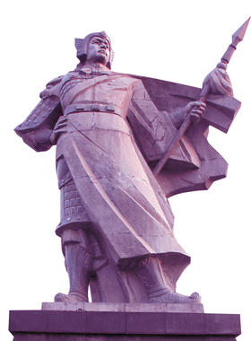 专业历史名人户外大型景观石雕像