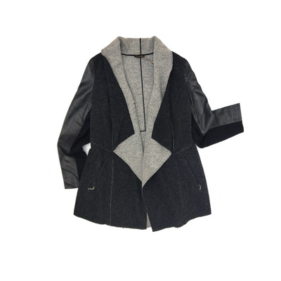 蕾DOW正品清仓春秋针织毛呢外套