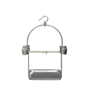 鹦鹉站架不锈钢中大型鸟架子八哥玄凤小太阳鸟笼链子伯劳脚环脚链