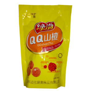 绿渤QQ山楂雪丽球山楂球酸甜可口休闲、零食150g精装5袋包邮