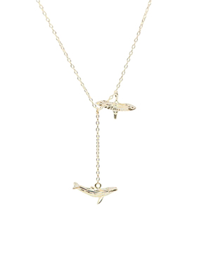 老鹰纯银饰动物男女士情侣鲸鱼